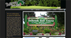Desktop Screenshot of delbrookgolfclub.com